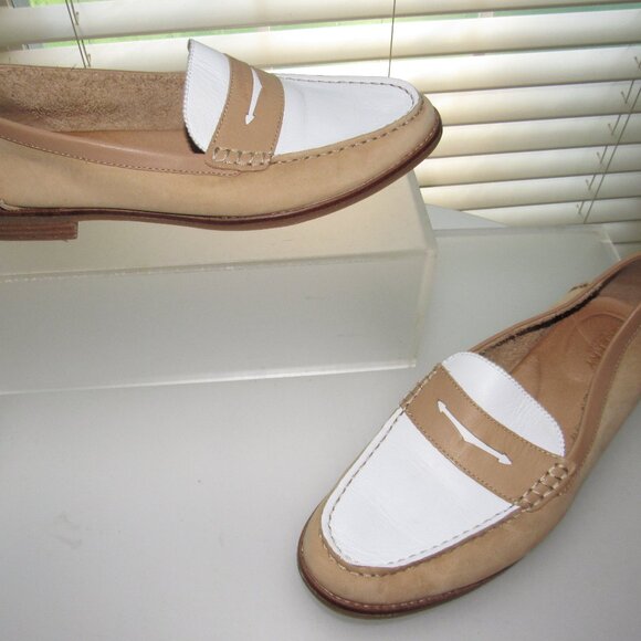 Sperry Top-Sider Women’s Leather Penny Loafers – Size 12 - Preppy Coastal Chic - Picture 2 of 7